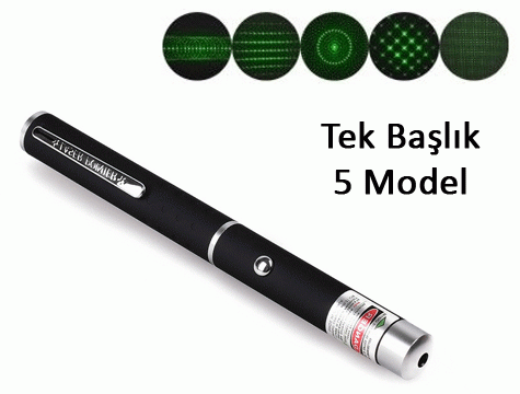 Starmax SM-8004 5 Başlıklı Yeşil Lazer Pointer fiyatı