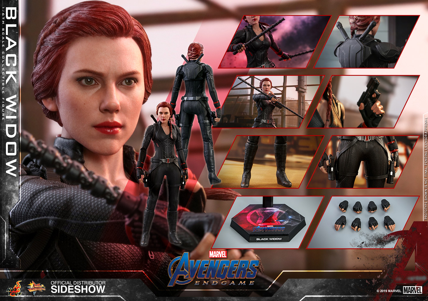 Hot toys black widow on sale endgame