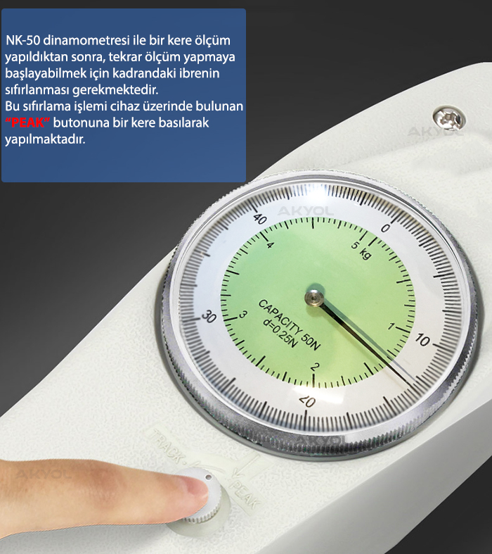 NK 50 Analog Dinamometre