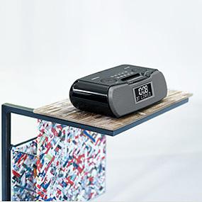 Sangean RCR-20 FM-RDS (RBDS) / AM / Bluetooth / Aux-In / USB Şarj / Dijital Ayar Saatli Radyo
