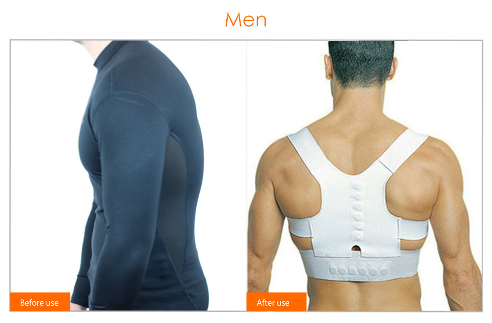 Magnetic Shoulder Brace Posture Support Corrector Back Pain Health Care