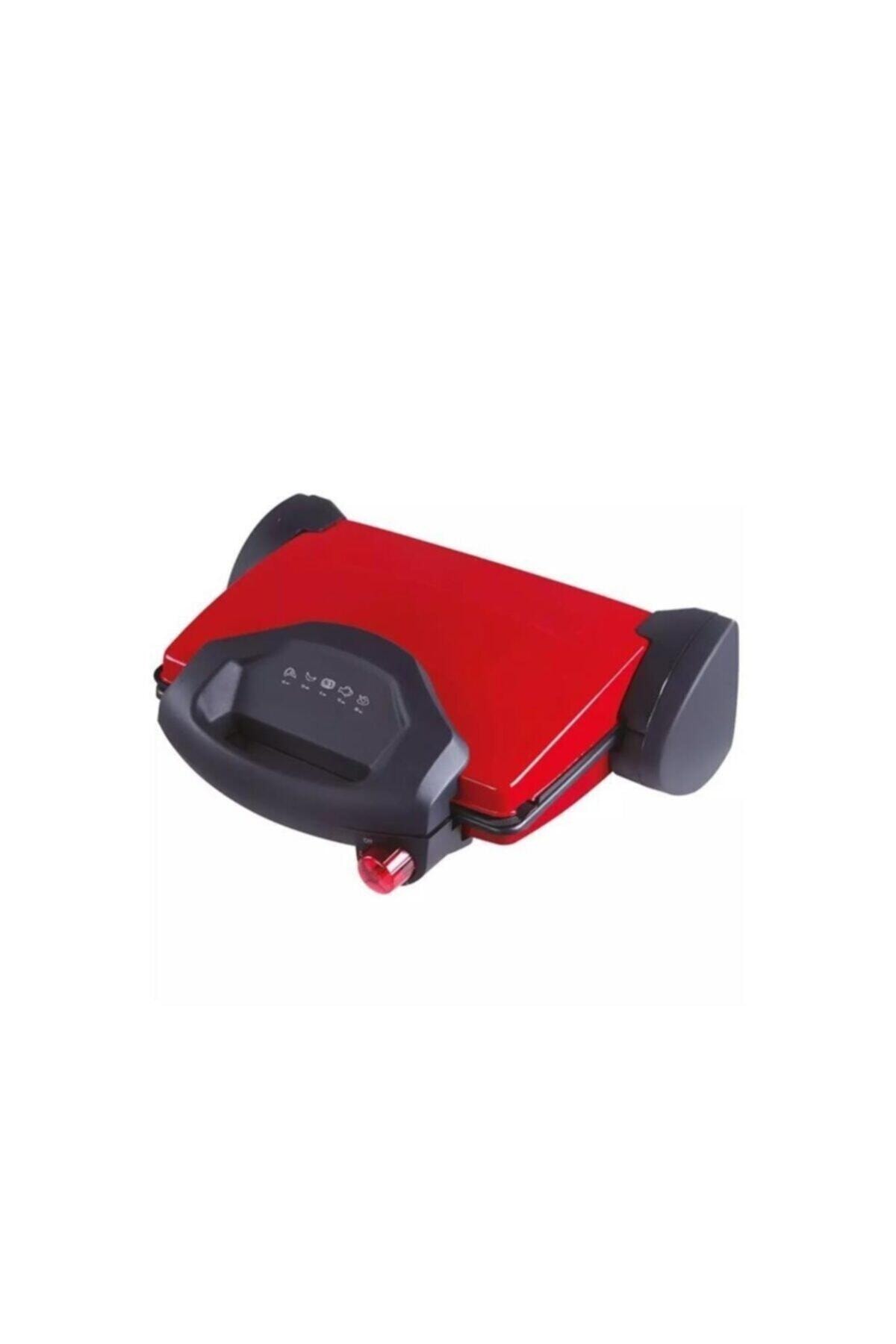 Homstar HS-SM2200 Easy Grill Color Tost Makinesi Kırmızı
