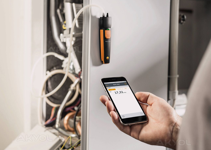 testo 510i akıllı fark basınç ölçüm cihazı