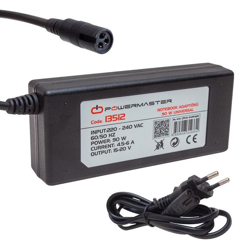 Powermaster Notebook Adaptörü 90 W Unıversal