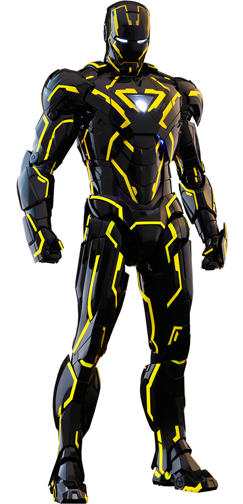 Neon tech iron man new arrivals