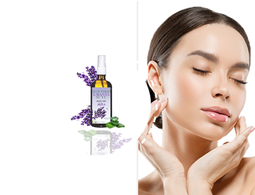 Akita % 100 Doğal Aloe Veralı Lavantalı Suyu Cam Şişe 100mL