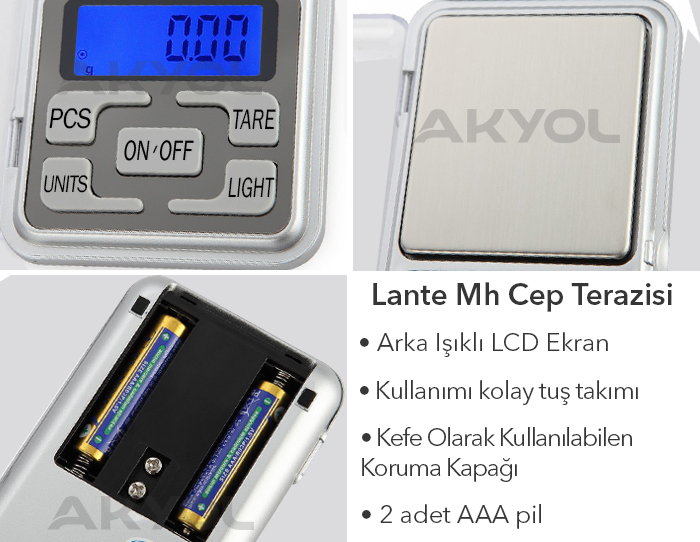 hassas cep terazisi