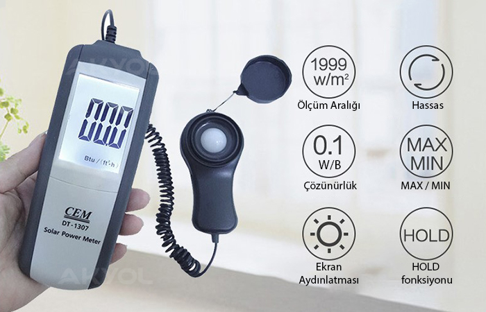 güneş yoğunluk ölçüm cihazı
