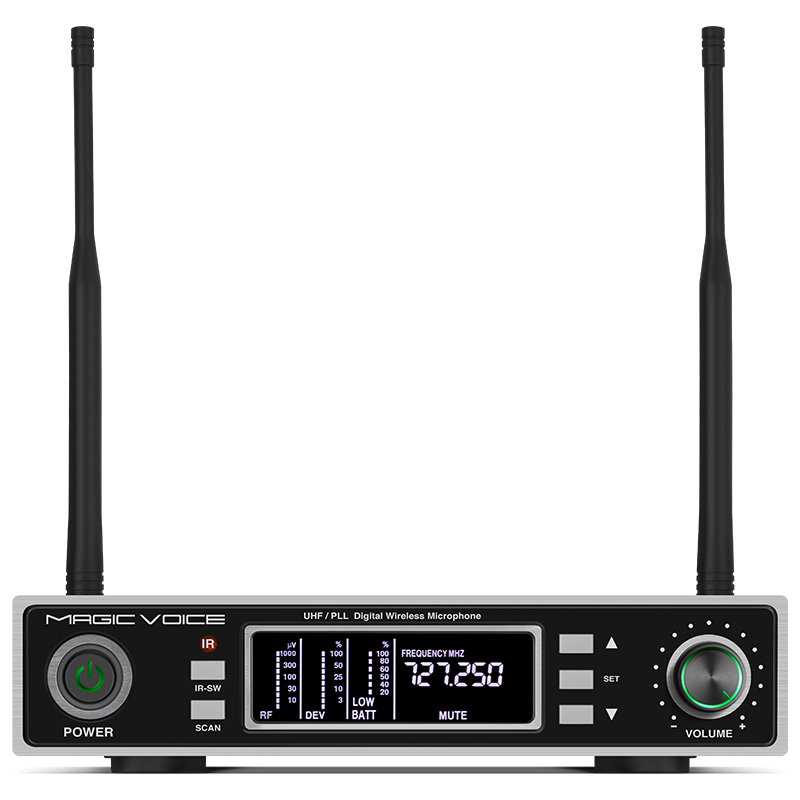 Magicvoice MV-1100Y Çift Tunerli Kablosuz 1 Yaka Telsiz UHF Mikrofon fiyatı