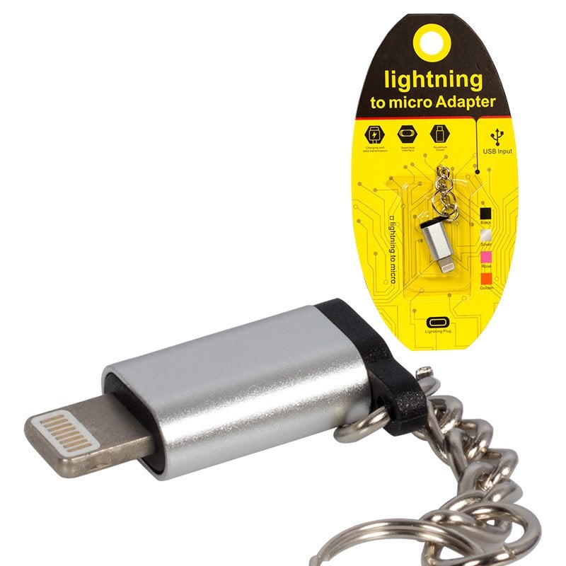 Lightning to micro usb otg aparat