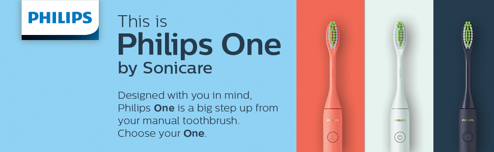 Philips One sonicare electric toothbrush on the go