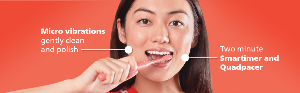  Philips One by Sonicare Battery Toothbrush, Brush Head Bundle, Miami Coral, BD1001/AZ