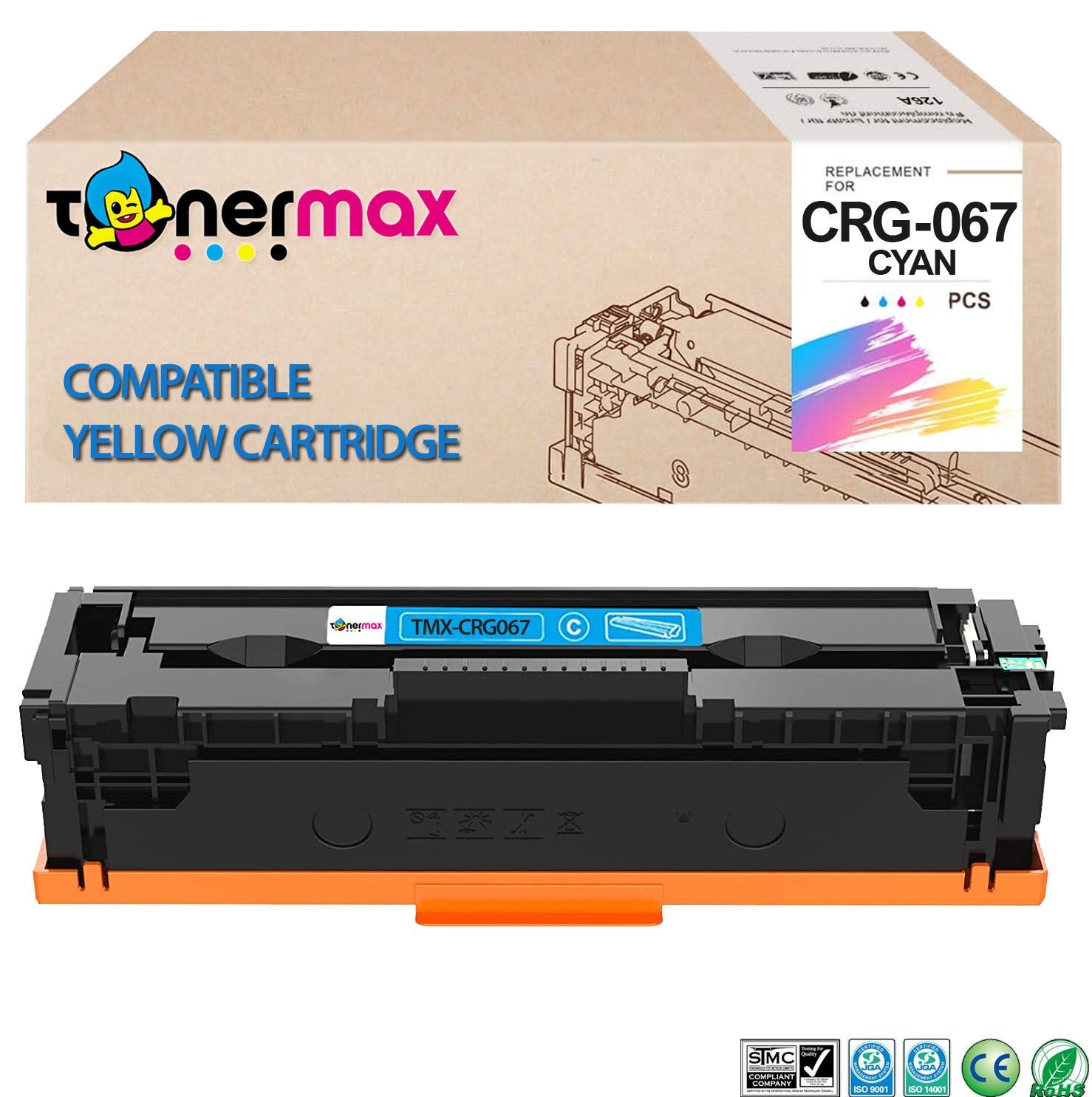 Canon CRG-067 Muadil Toner Takım / LBP-631Cw - LBP-633Cdw - MF-651Cw - MF-655Cdw - MF-655Cx - MF-657Cdw