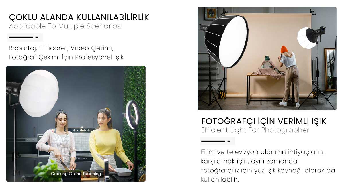 Gdx Exc-180RGB-II Rgb Led Video Işığı