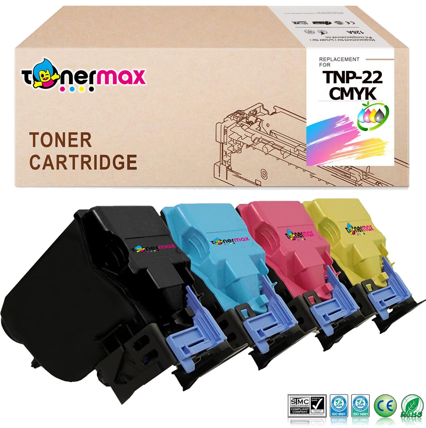 Konica Minolta TNP-22 Muadil Toner Takım / Bizhub C35 / C35P