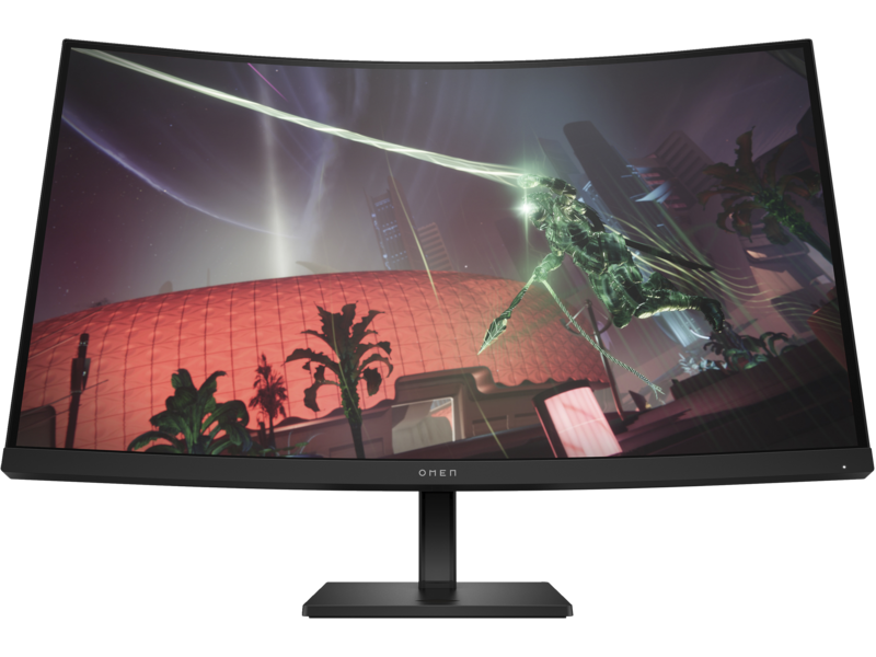 23C1 OMEN by HP 31.5-inch QHD 165Hz Curved Gaming Monitor 32 Jetblack CoreSet Scrn Front