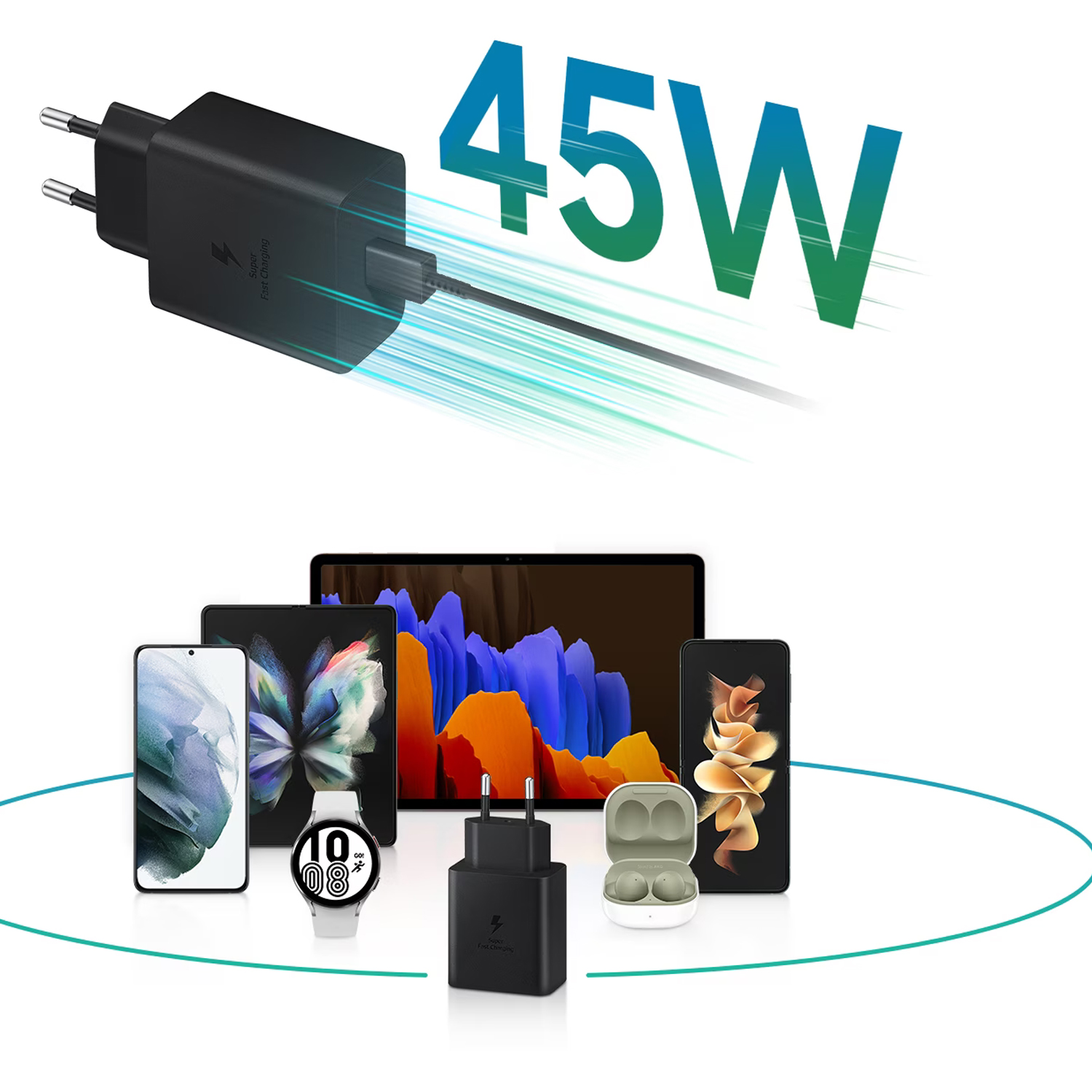45W Hızlı şarj