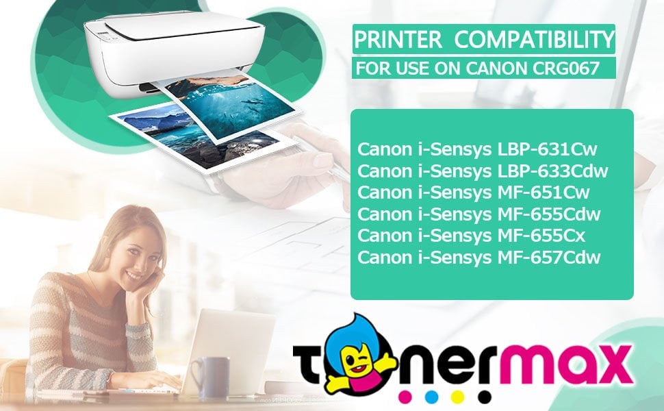 Canon CRG-067 Muadil Toner Takım / LBP-631Cw - LBP-633Cdw - MF-651Cw - MF-655Cdw - MF-655Cx - MF-657Cdw