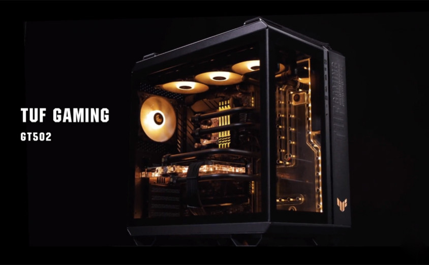 Asus TUF Gaming GT502 Beyaz ATX Mid-Tower Gaming Kasa