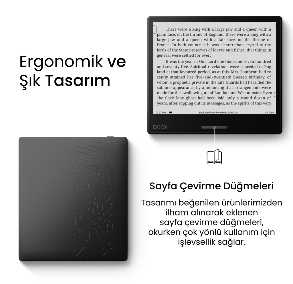 BOOX Page Tasarımı