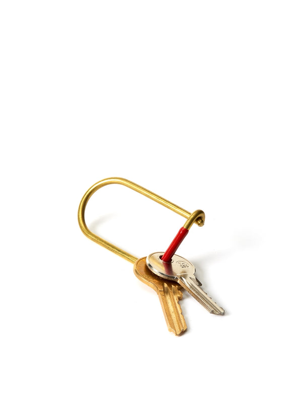 Craig Hill Wilson Keyring Brass / JUSLOOK