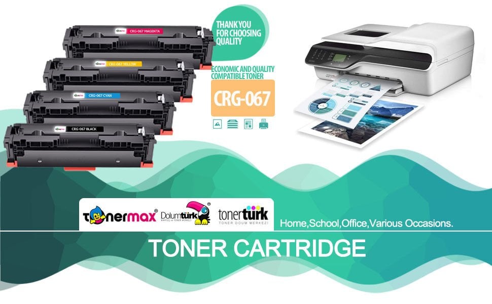 Canon CRG-067 Muadil Toner Takım / LBP-631Cw - LBP-633Cdw - MF-651Cw - MF-655Cdw - MF-655Cx - MF-657Cdw