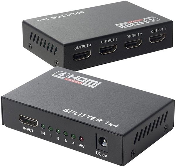 Powermaster 4'lü HDMI Dağıtıcı