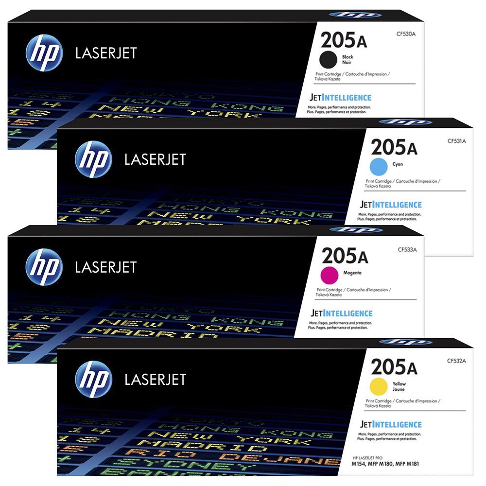 Hp 205A / CF530A Orjinal Toner Set / M154 / M180 / M181