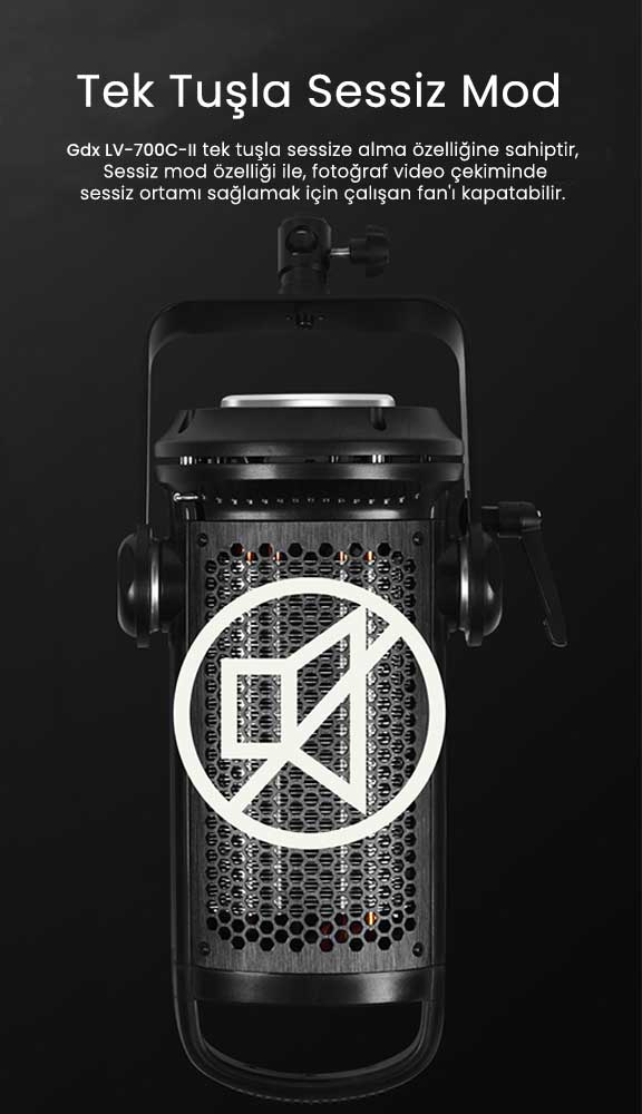 Gdx LV-700C-II Bi Color Led Video Işığı