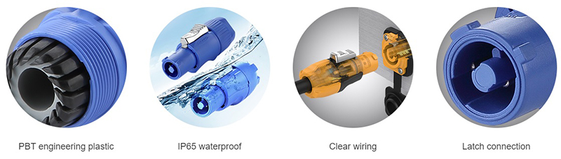 YF-24 Serisi Su Geçirmez Konnektör