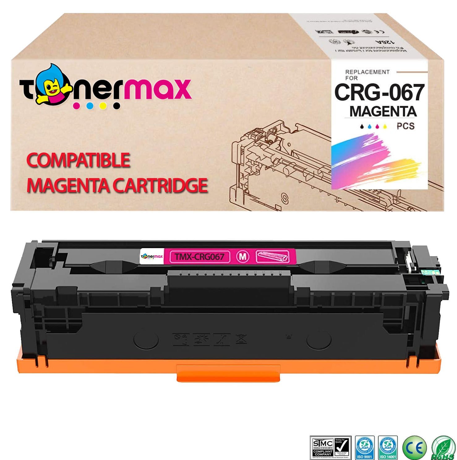 Canon CRG-067 Muadil Toner Takım / LBP-631Cw - LBP-633Cdw - MF-651Cw - MF-655Cdw - MF-655Cx - MF-657Cdw