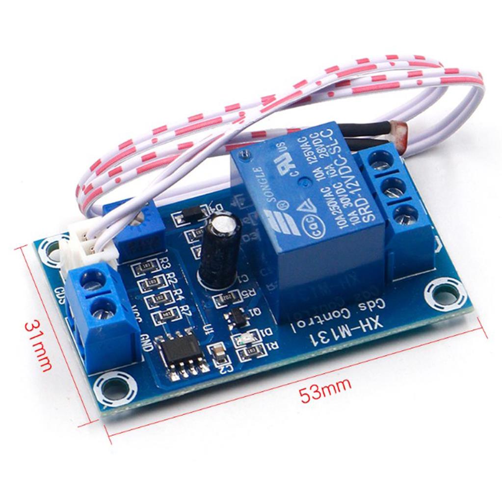 XH-M131 12V Ldr Işık Kontrollü Röle-1