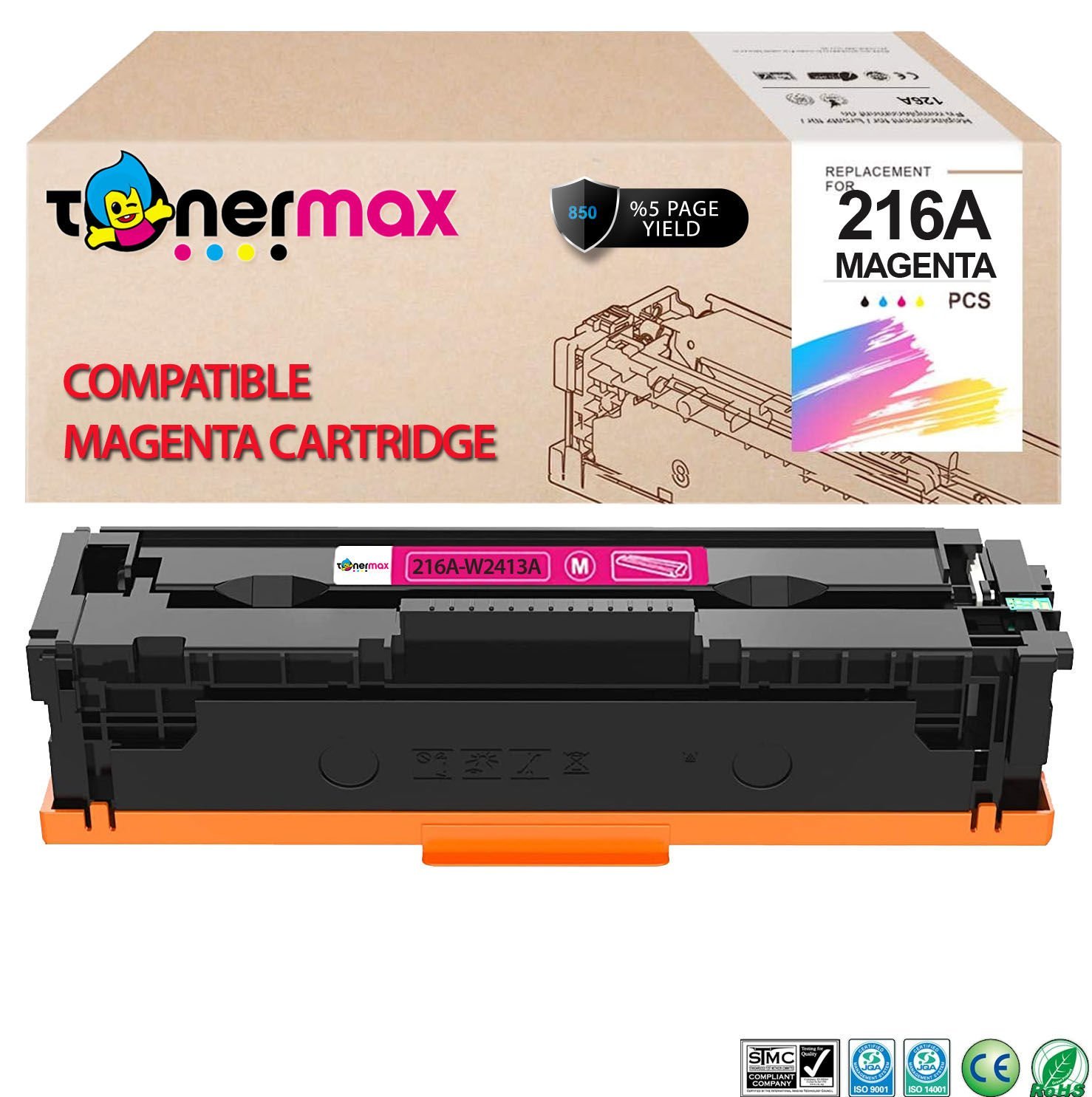 Hp 216A W2413A Kırmızı Muadil Toner ÇİPSİZ / M155nw / M182n / M183fw