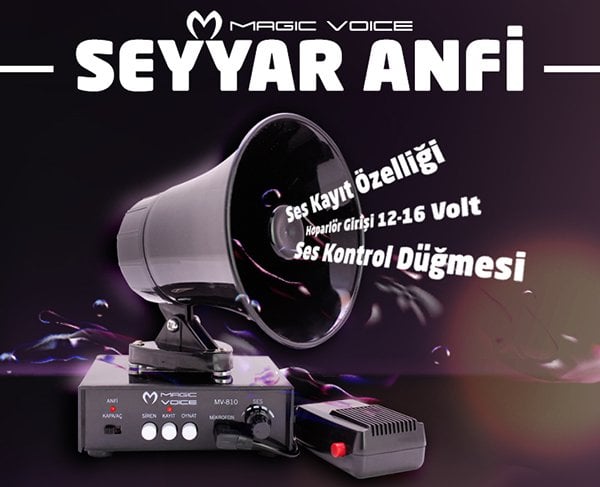 Magicvoice MV-800 Pazarcı Anfi Seti