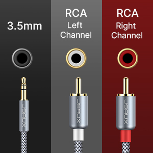 rca'dan 3,5 mm'ye
