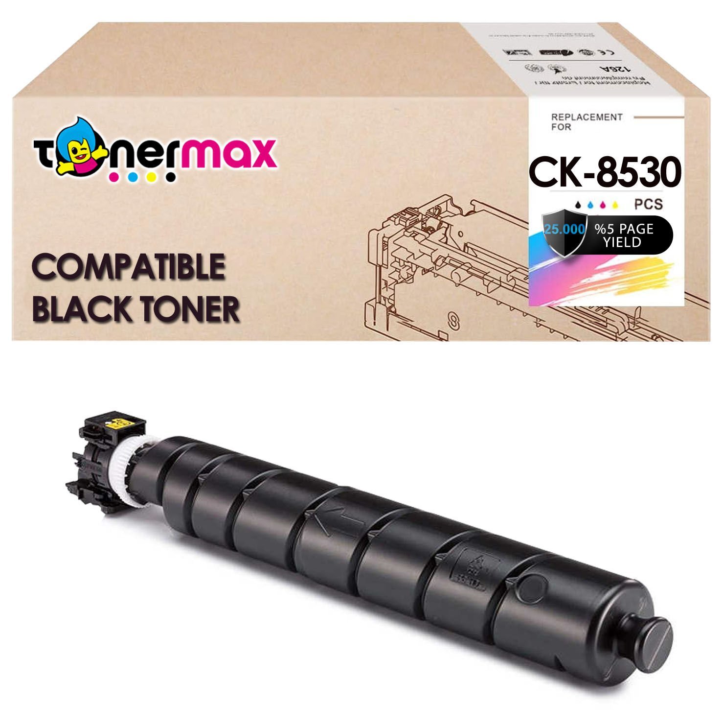 Utax CK-8530 Muadil Toner Siyah / 2508 ci / 1T02YPBUT0