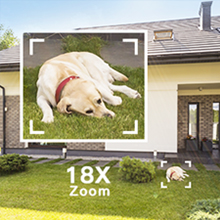 18X optik yakınlaştırma