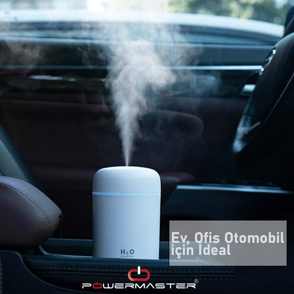 Powermaster DQ-107 H2o Usb Şarjlı Renkli Ortam Nemlendirici