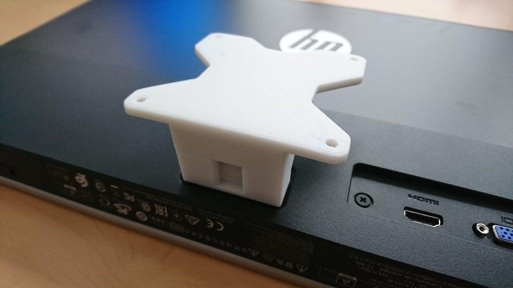  HP 24es Vesa 75mm Montaj Aparat Organizer Stand Aksesuar