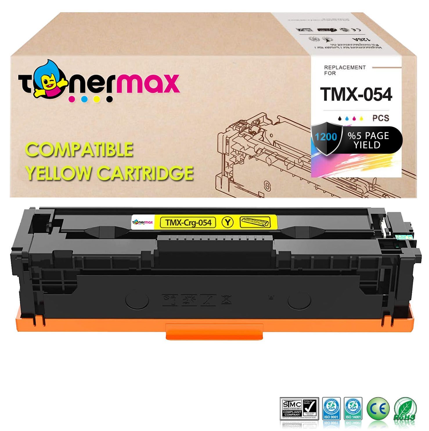 Canon CRG-054 Muadil Toner /LBP-621Cw /LBP-640C /LBP-623Cdw /MF640C /MF641Cn /MF641Cw /MF642Cdw / MF643Cdw / MF644Cdw / MF645Cx/ MF654cx