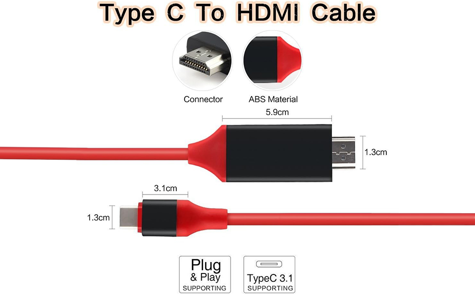 Type-C To Hdmi