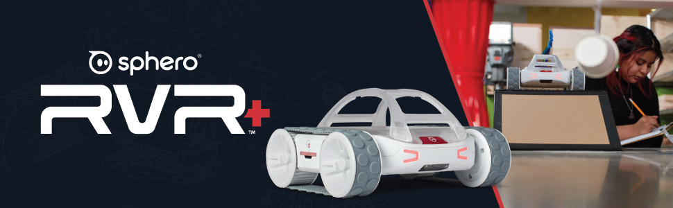Kodlama için Sphero RVR+ robot araba.