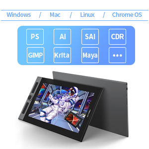 Ekran çizim tableti bilgisayar tableti ile mac grafik tablet için xp-pen çizim tableti