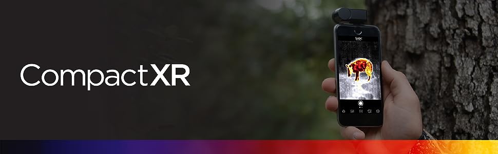 Seek Thermal, CompactXR, termal görüntüleme kamerası, termal görüntüleme, dış mekan, iOS, android, Seek, elma