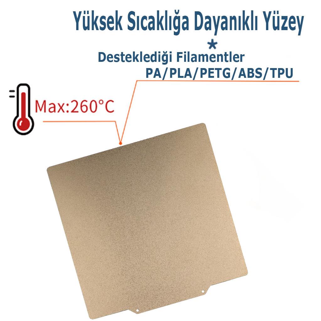 Ender 3 V2 Çift Taraflı Pei Kaplı Yay Çeliği-1