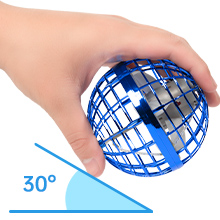 30° aşağıya doğru fırlatın