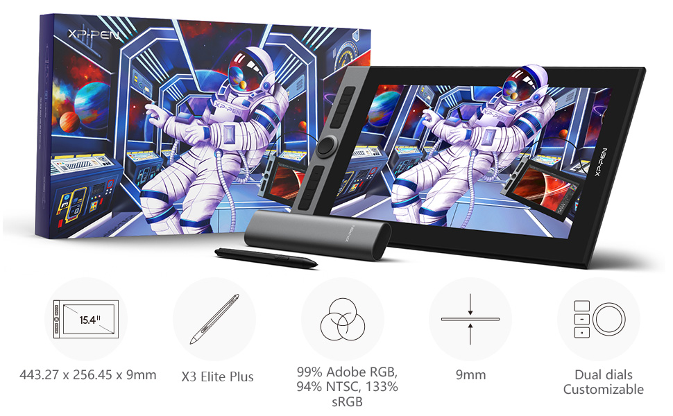 Ekran çizim tableti bilgisayar tableti ile mac grafik tablet için xp-pen çizim tableti