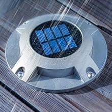 güneş enerjili dış mekan güverte ışıkları