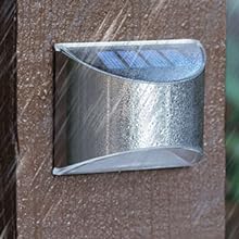 solar fence light