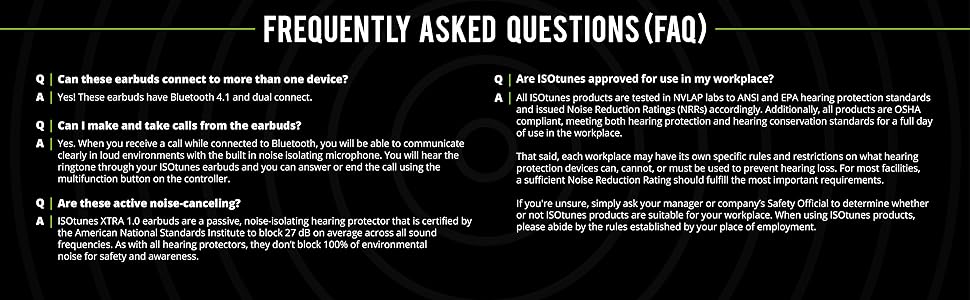 FAQ, XTRA